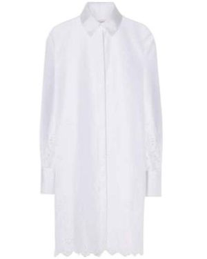 Altuzarra Morton Cotton-Blend Minidress - White