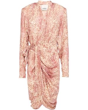 Isabel Marant Velvet Dress - Pink