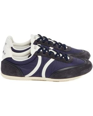 Celine Jogger Low Lace-Up Trainer With Triomphe - Blue