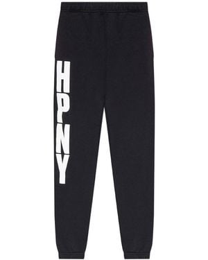 Heron Preston Logo Printed Joggers - Black