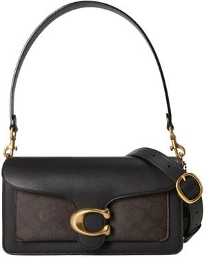 COACH Simple Single-Shoulder Bag - Black