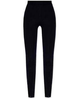 Proenza Schouler Technical Jersey Zipped Leggings - Blue