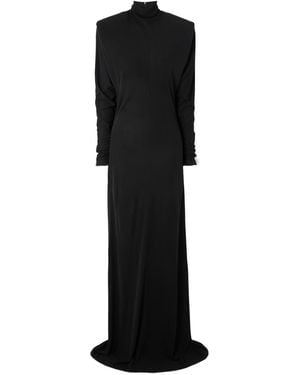 Stella McCartney Knitted Turtleneck Dress - Black
