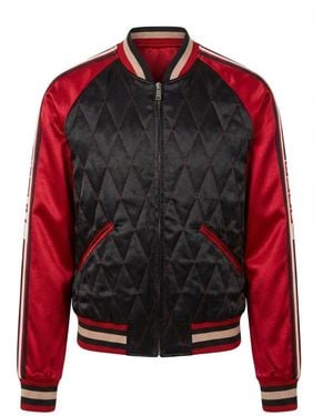 Gucci Double-Sided Pilot Jacket - Red