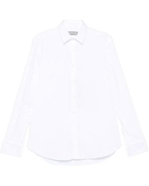 Canali Double-Cuff Shirt - White