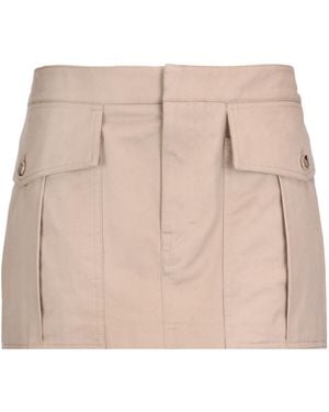 Filippa K Tan Cargo Miniskirt - Natural