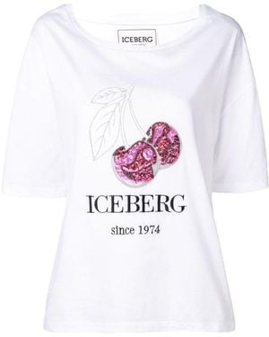 Iceberg Printed T-Shirt - White