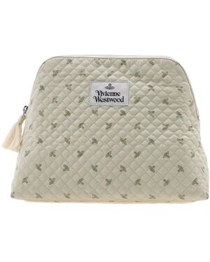 Vivienne Westwood Logo Hand-Held Bag - Natural