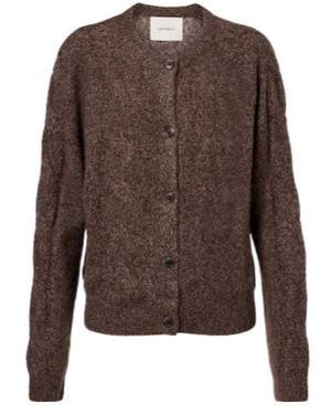 Lisa Yang Gwyneth Cashmere And Silk Cardigan - Brown
