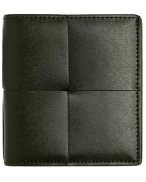 Bottega Veneta Cassette Slim Bi-Fold Wallet - Green