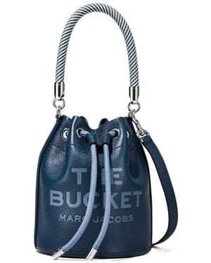 Marc Jacobs The Leather Bucket Bag - Blue