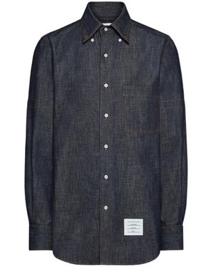 Thom Browne Denim Shirt - Blue
