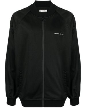 ih nom uh nit Mask Roses Bomber Jacket - Black