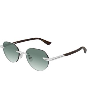 Bottega Veneta Roun Sun 63 - Metallic