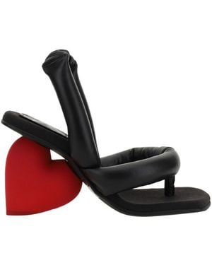 Yume Yume Yume Yume Love Heel Padded Strap Sandals - Multicolour