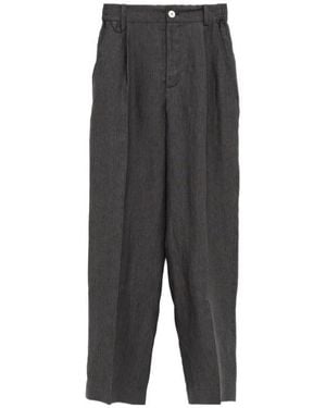 Jacquemus The Croisière Straight-Leg Trousers - Grey