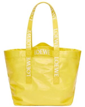 Loewe Fold Shopper - Yellow
