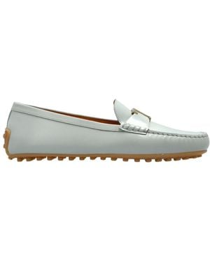 Tod's City Gommino Driving Loafers - Grey
