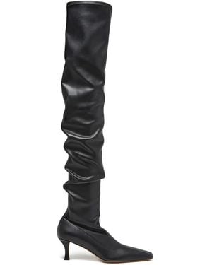 Proenza Schouler 60Mm Over-The-Knee Boots - Black