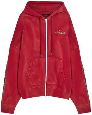 Amiri Cotton Sweatshirt - Red