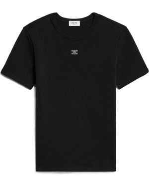 Celine Triomphe T-Shirt - Black