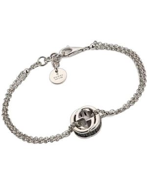 Gucci Interlocking Chain Bracelet - White