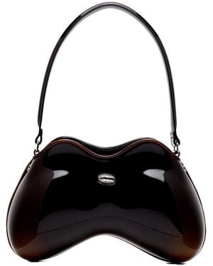 DIESEL Double-D Rigid Shoulder Bag - Black