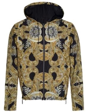 Versace Printed Casual Jacket - Green