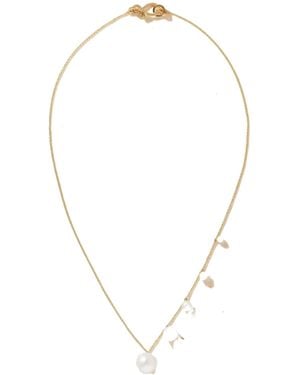 Sophie Bille Brahe 14-Karat Recycled Pearl Necklace - Multicolour