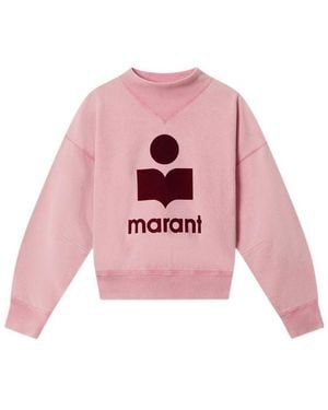Isabel Marant Isabel Marant Étoile Moby Crewneck Sweatshirt - Pink