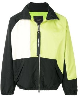 Daniel Patrick Color Blocking Coat - Black