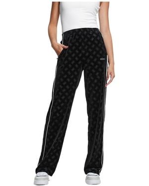 Guess Elastic Waist Casual Pants - Black