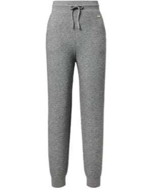 Victoria Beckham Wool And Cashmere Joggers - Grey
