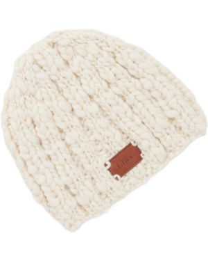 Chloé Logo Cap - White