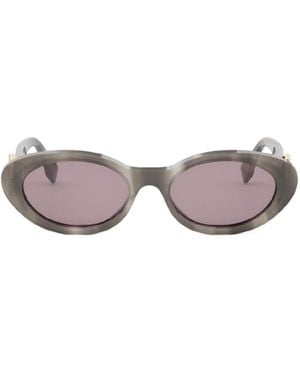 Fendi Eyewear Cat-Eye Sunglasses - Multicolour