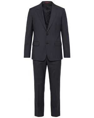 Gucci Wool Mohair Suit - Blue