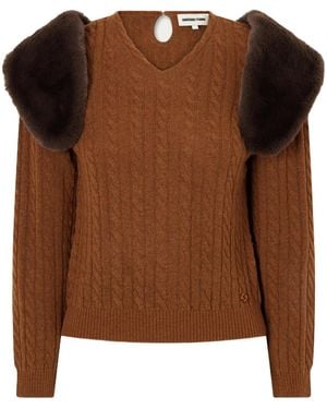 ShuShu/Tong Long-Sleeved Jumper - Brown