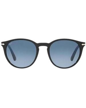 Persol Round Frame Sunglasses - Blue