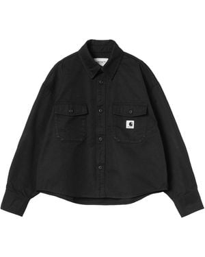 Carhartt Buttoned Patch-Pocket Shirt - Black