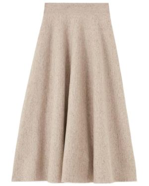 Loro Piana Willow Skirt - Natural