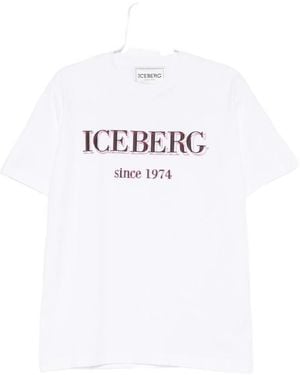Iceberg Logo T-Shirt - White