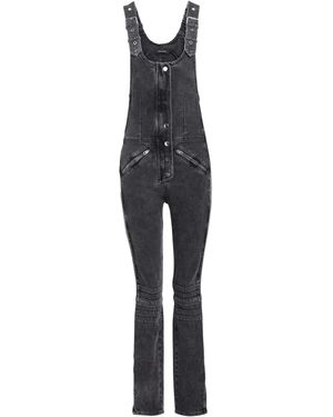 Isabel Marant Denim Dungaree - Black
