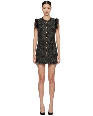 Marissa Chiara Sequined Sleeveless Maxi Dress - Black
