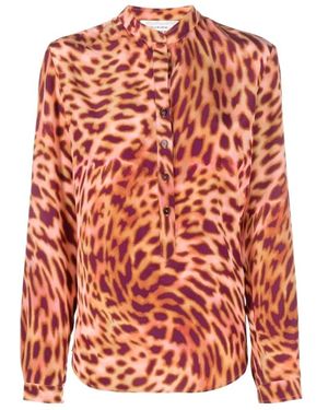 Stella McCartney Naya Animal Printed Shirt - Orange