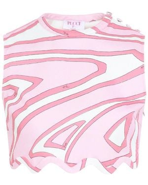 PUCCI S Less Top - Pink