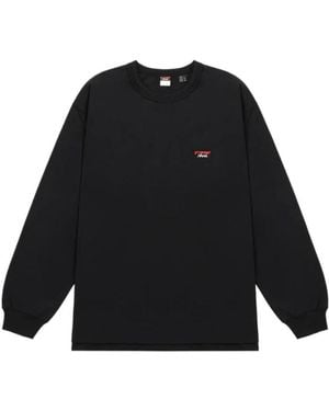 NANGA Box Logo Long-Sleeve T-Shirt - Black