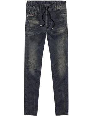 DIESEL Drawstring Jeans - Grey