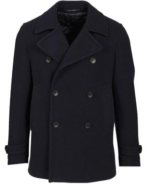 Tagliatore Double-Breasted "Monaco" Jacket - Blue