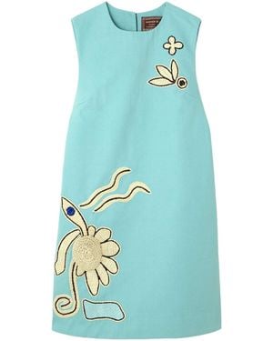 ALÉMAIS Azar Mini Dress - Blue