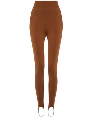 Chloé Stirrup Pants - Brown